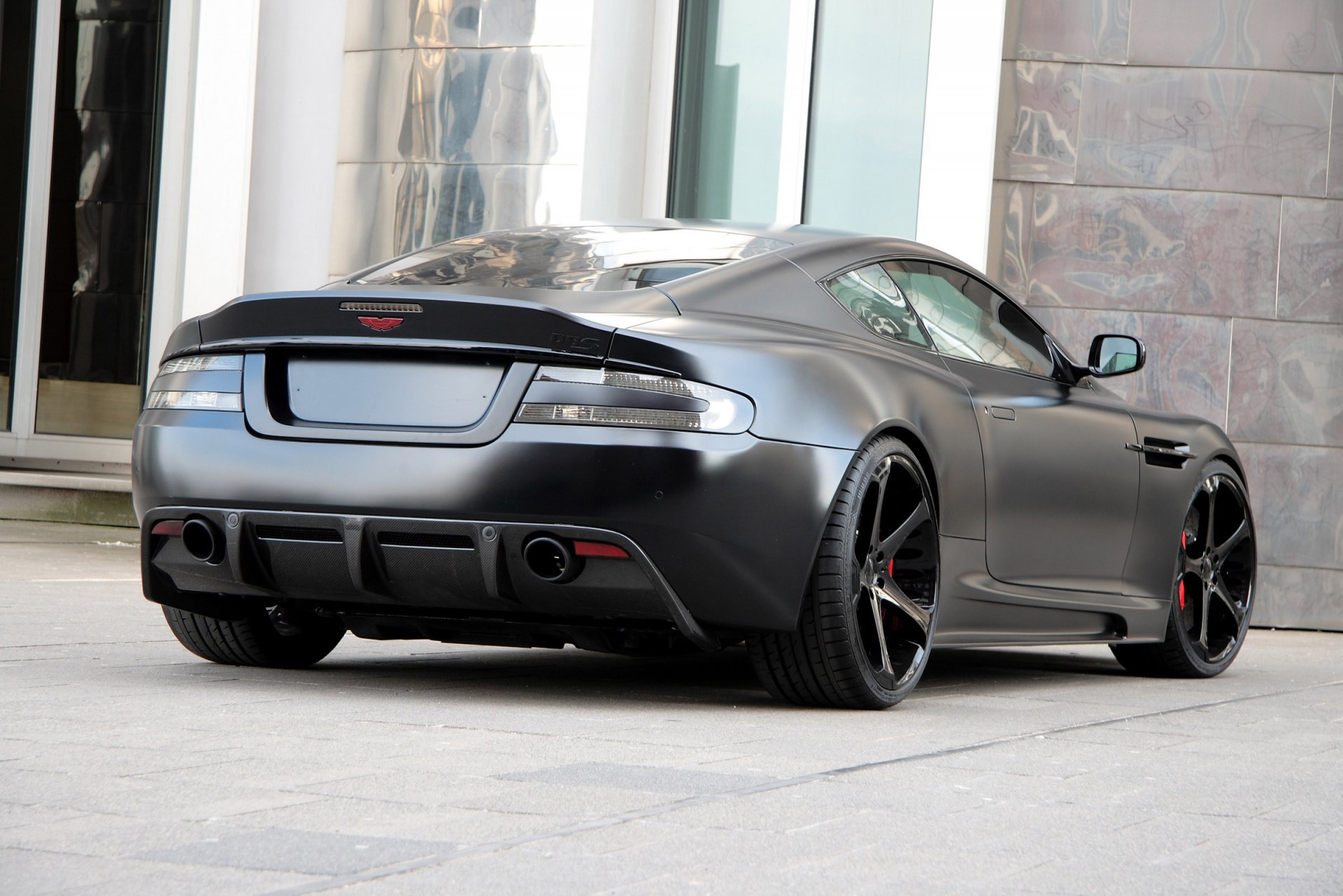 aston martin dbs supera la edición negra tuning coche coche