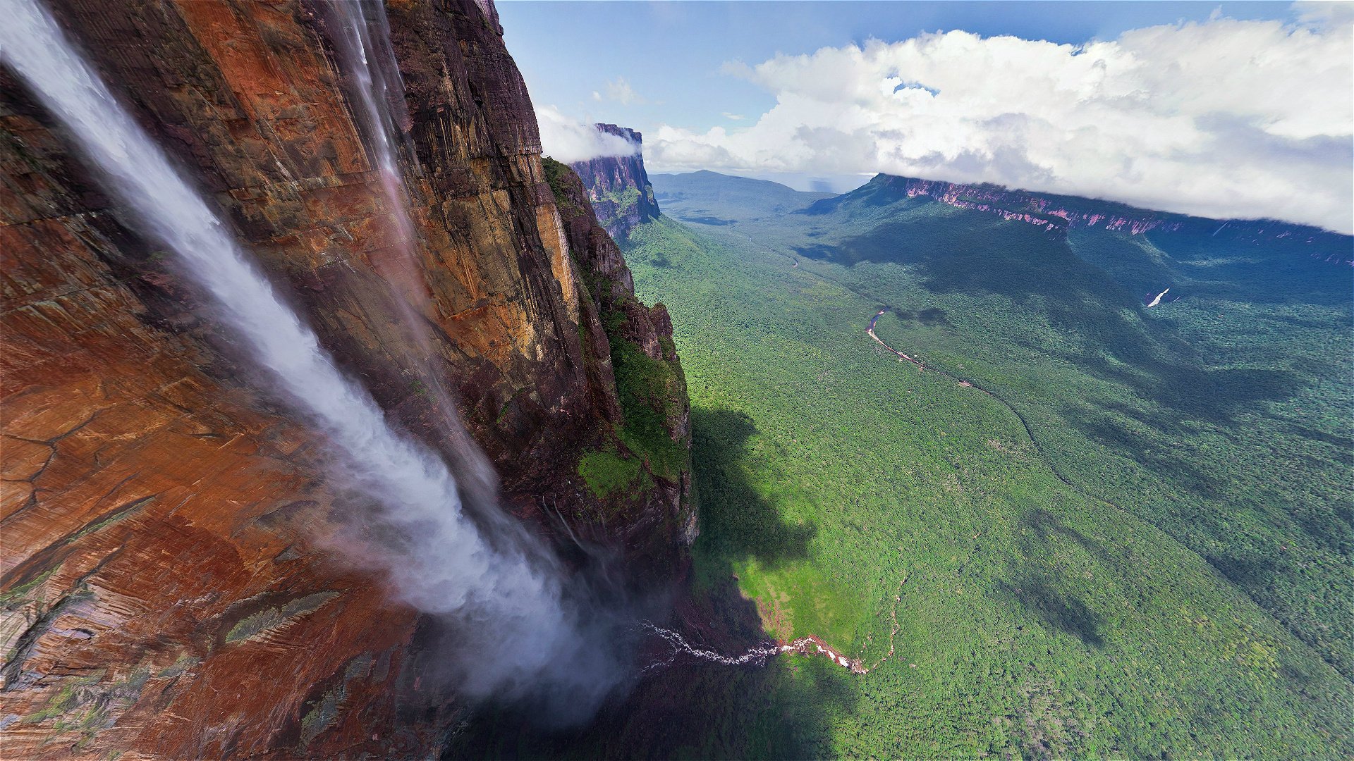 angel 979 metri la cascata più alta del mondo