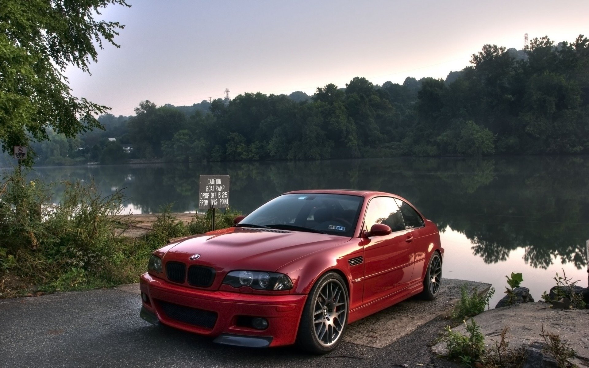 bmw m3 voiture nature