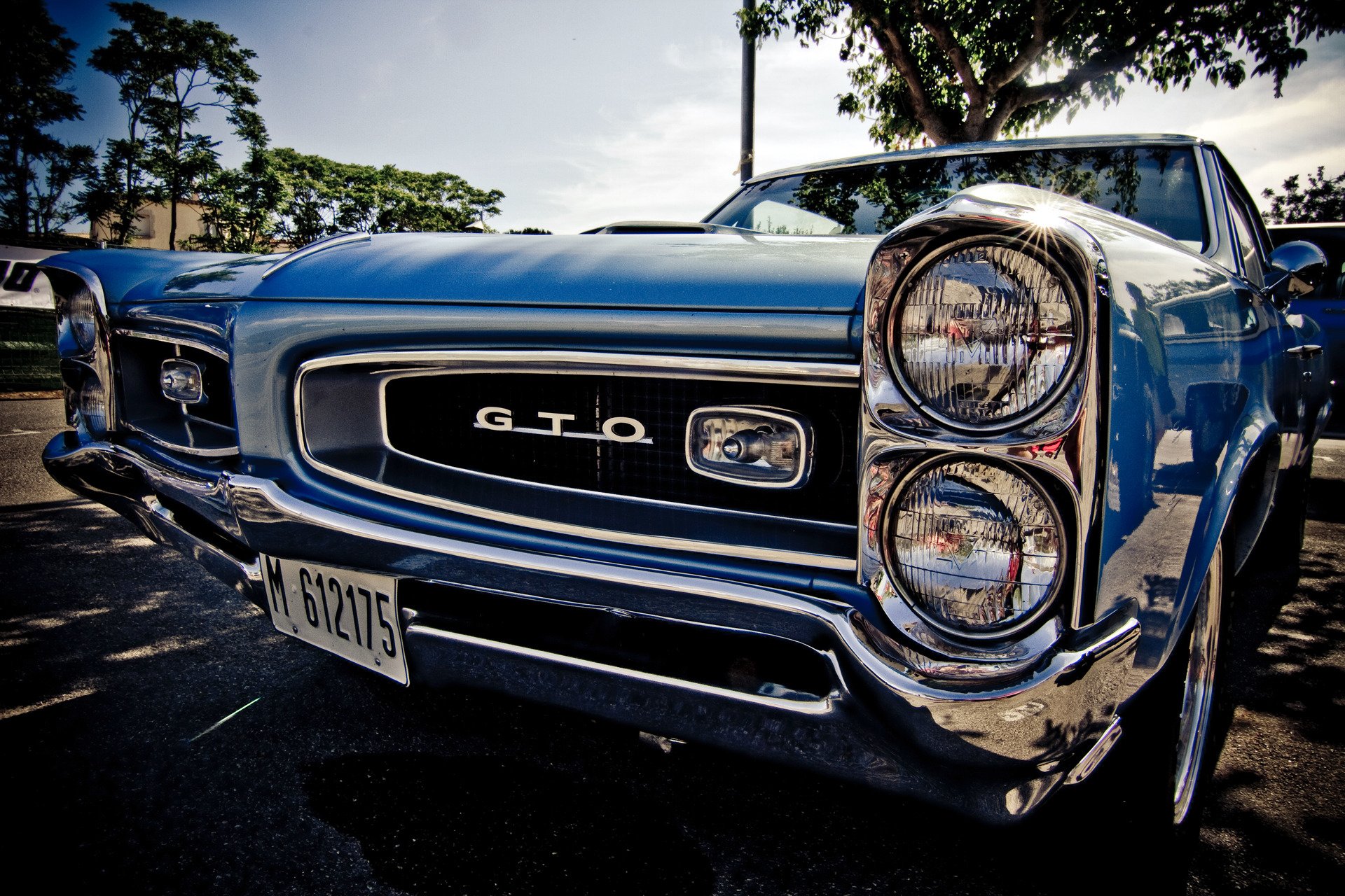 1967 pontiac gto coche del músculo