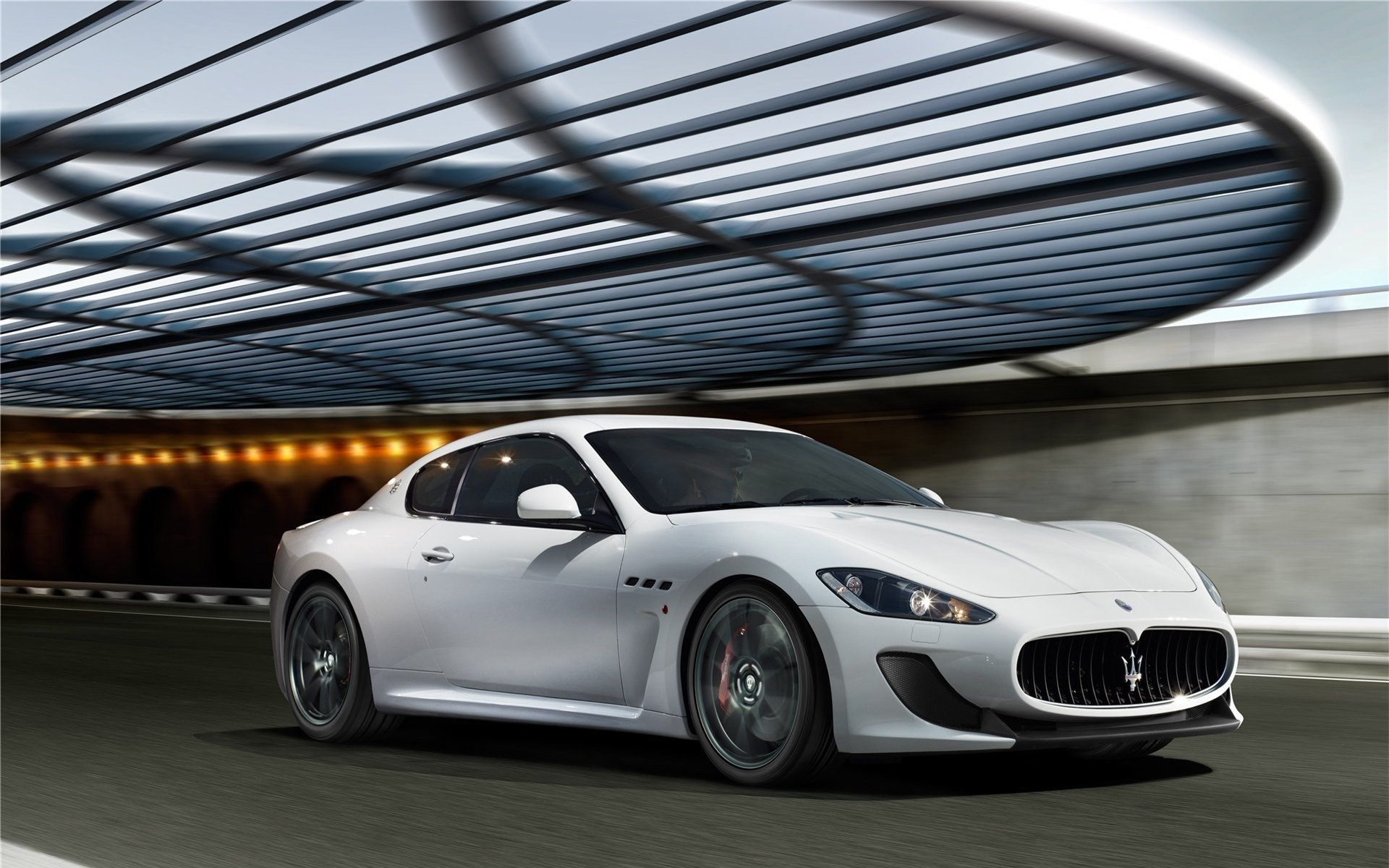 maserati granturismo 2012 weiß auto weiß maserati