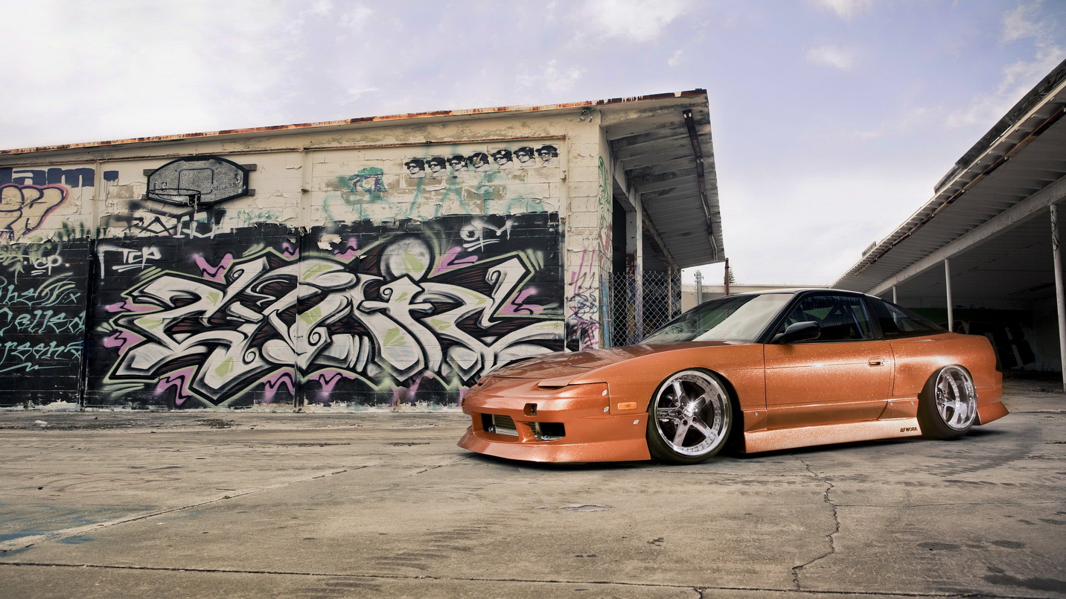 nissan 240sx nissan tuning graffiti jantes