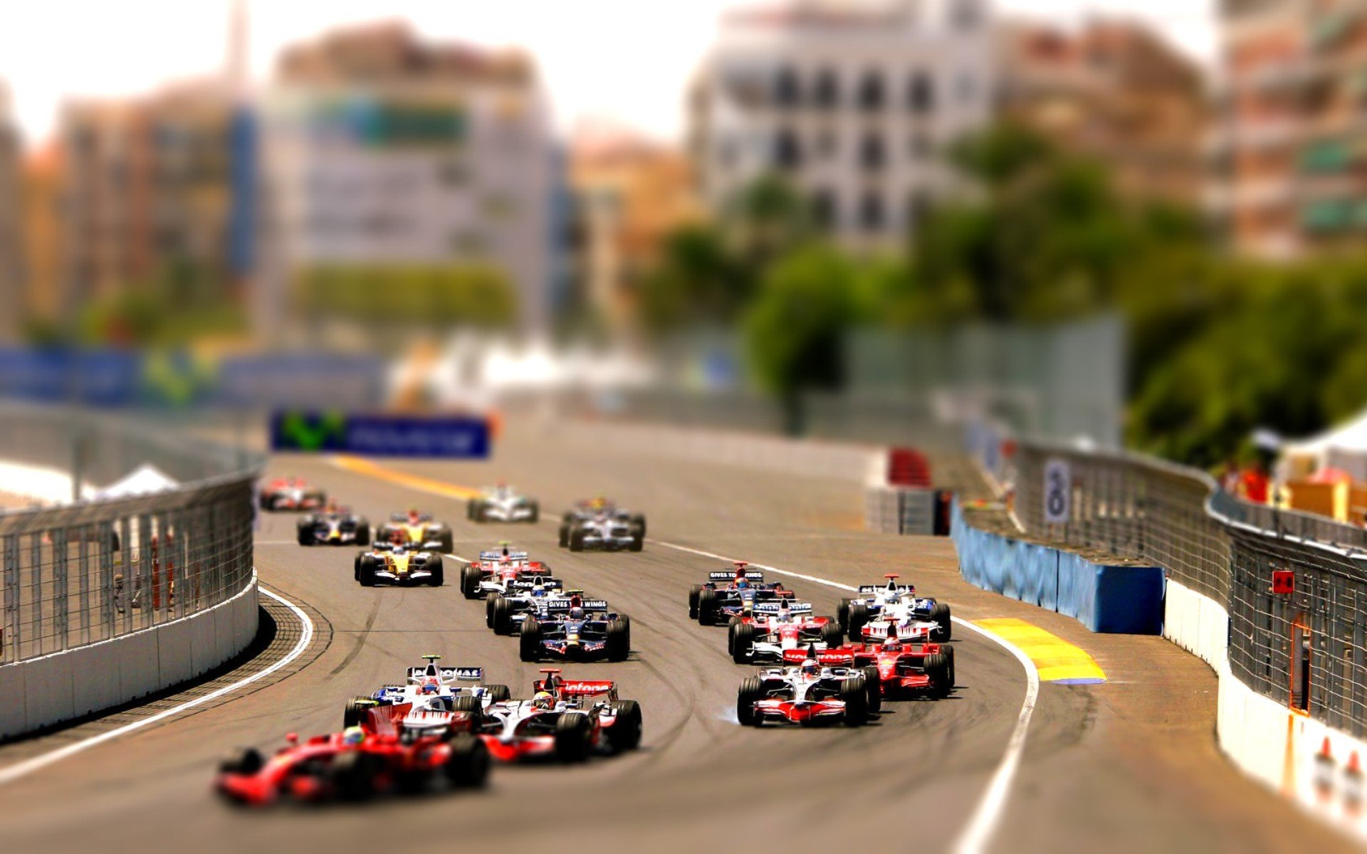 race cars formula1 formula 1 f1 machinery race tilt shift