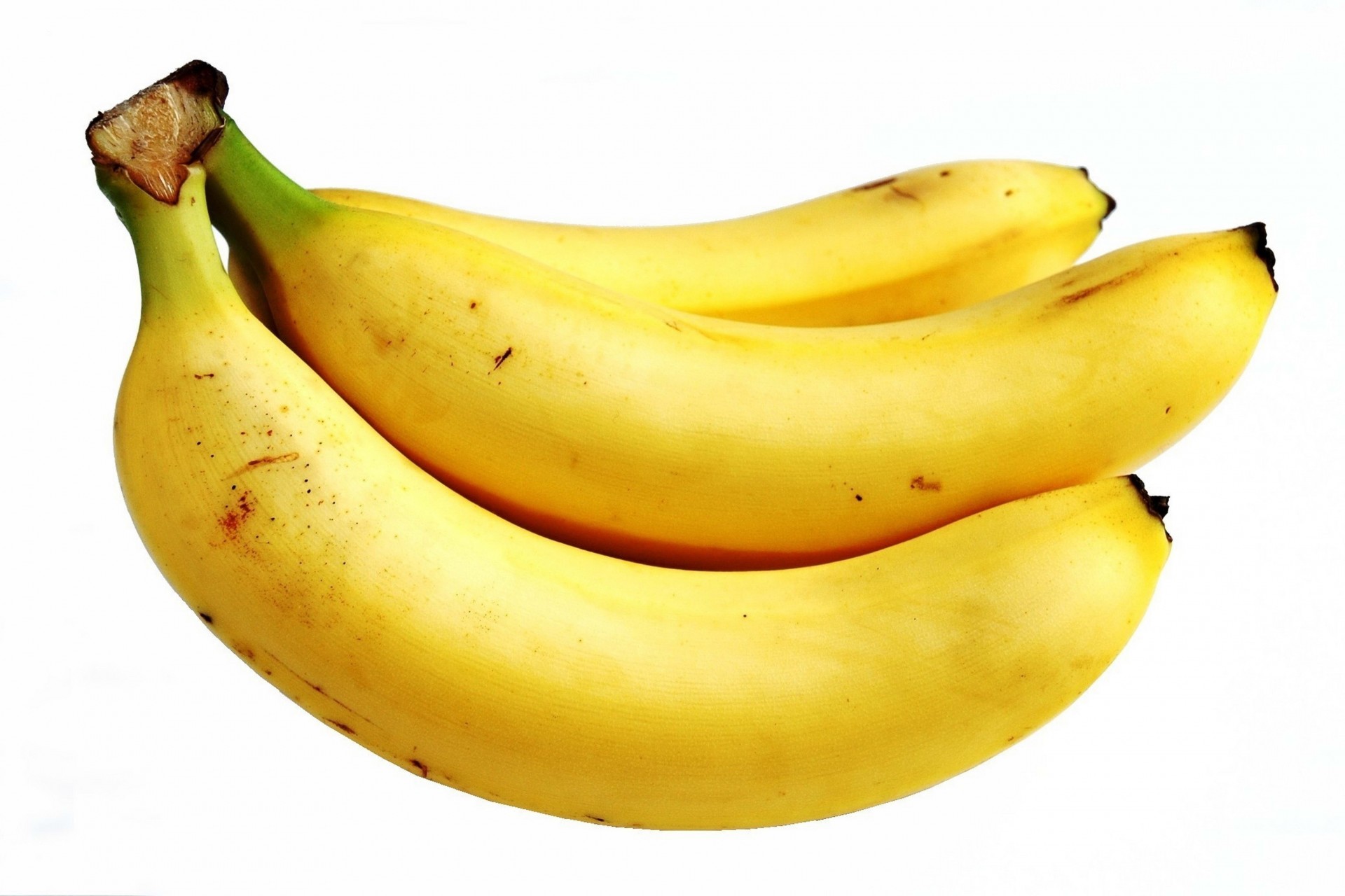 bananas white background brush