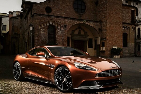 Aston Martin en brique de luxe