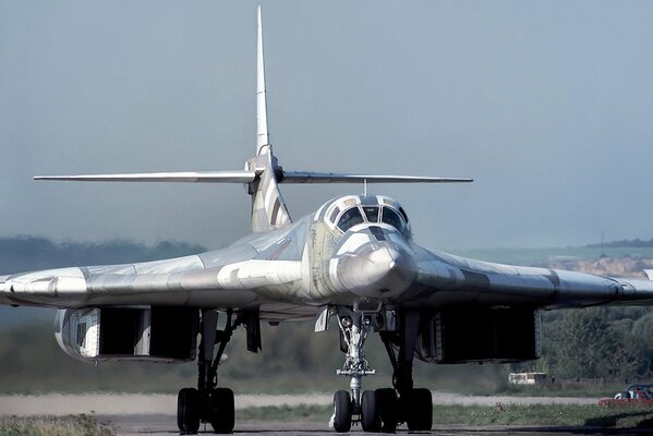 Bomber der strategischen Luftfahrt TU-160