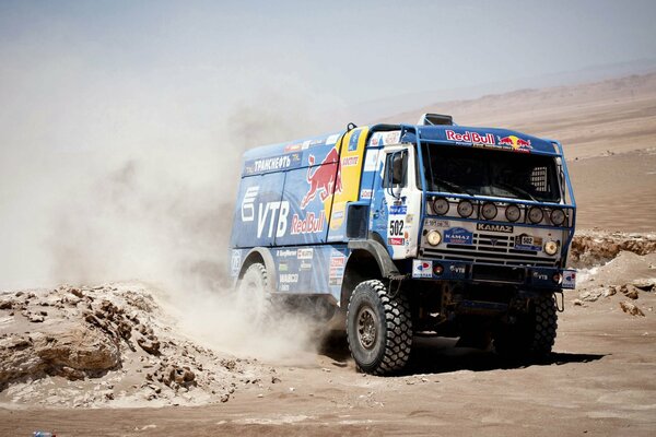 KAMAZ 2011 avec de grandes roues