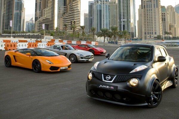 Urban four super cars