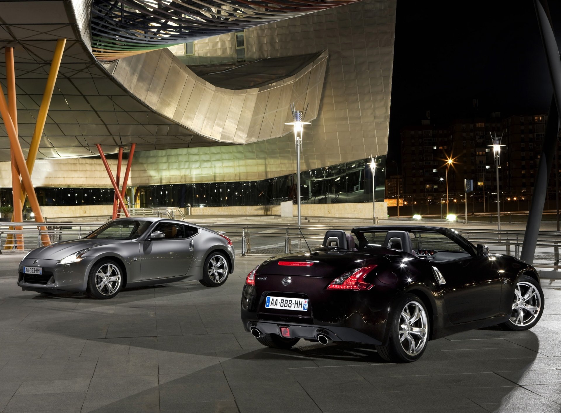 coches dos nissan 370z