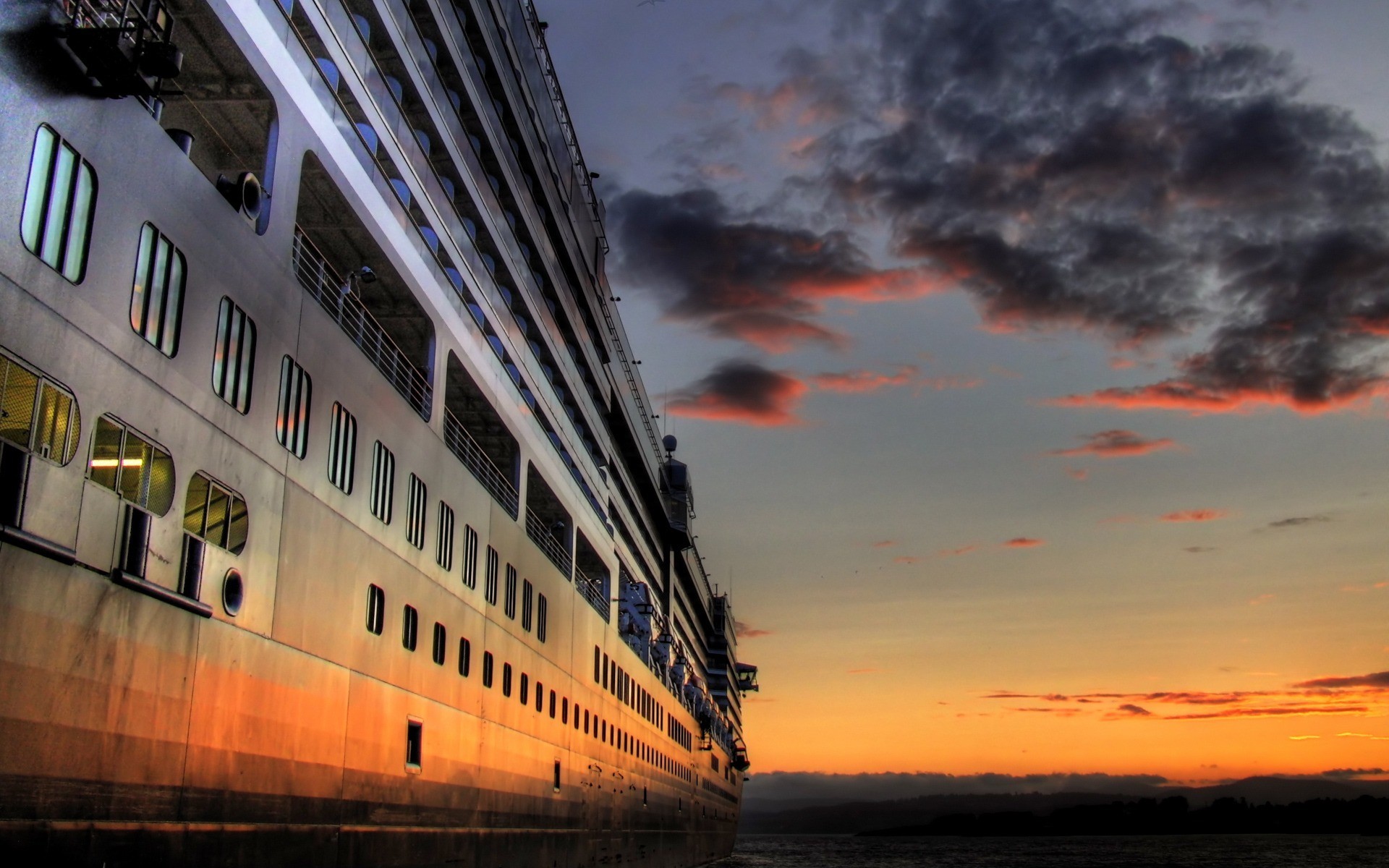 coucher de soleil croisière îles