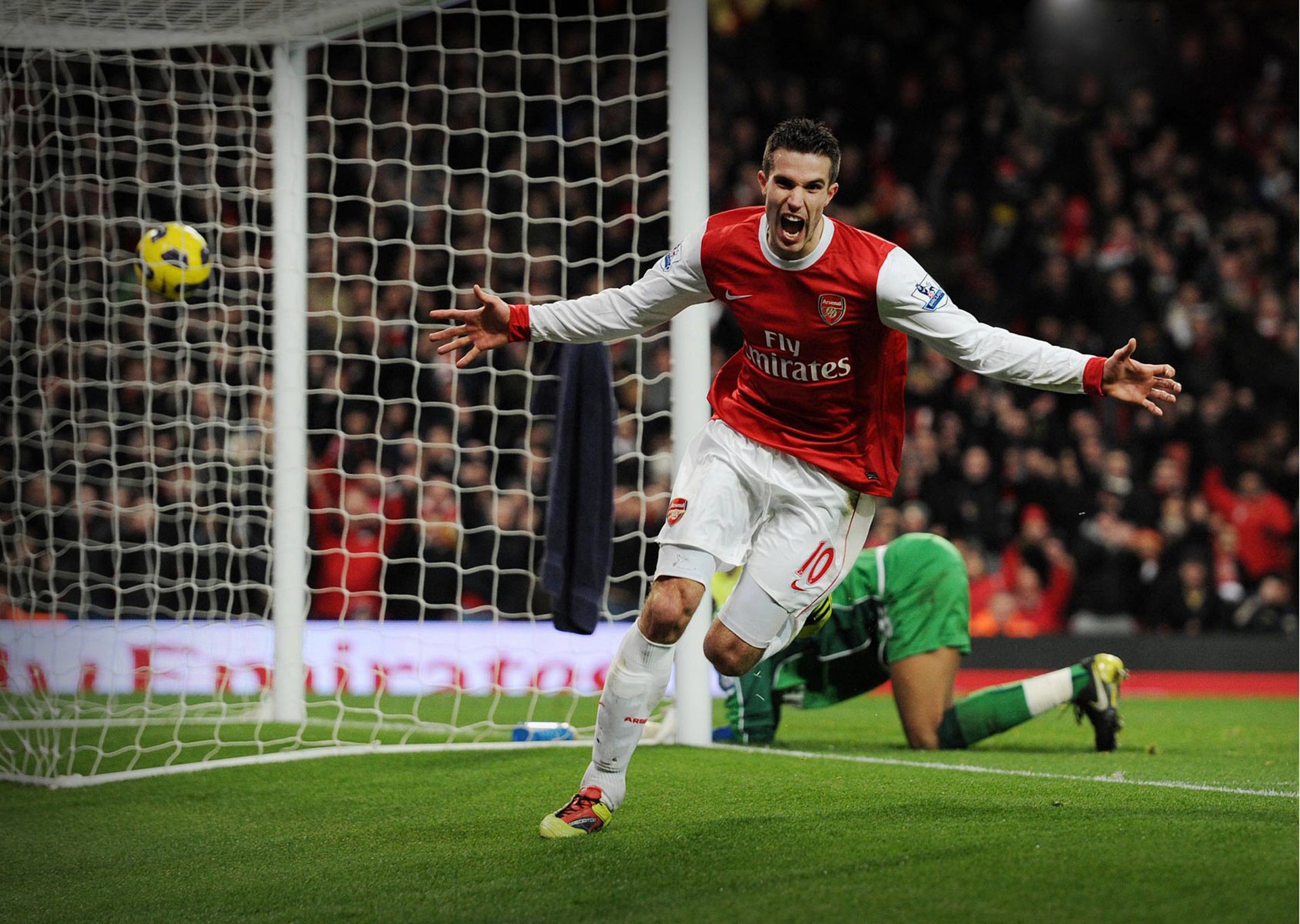 arsenal de londres van persie fútbol