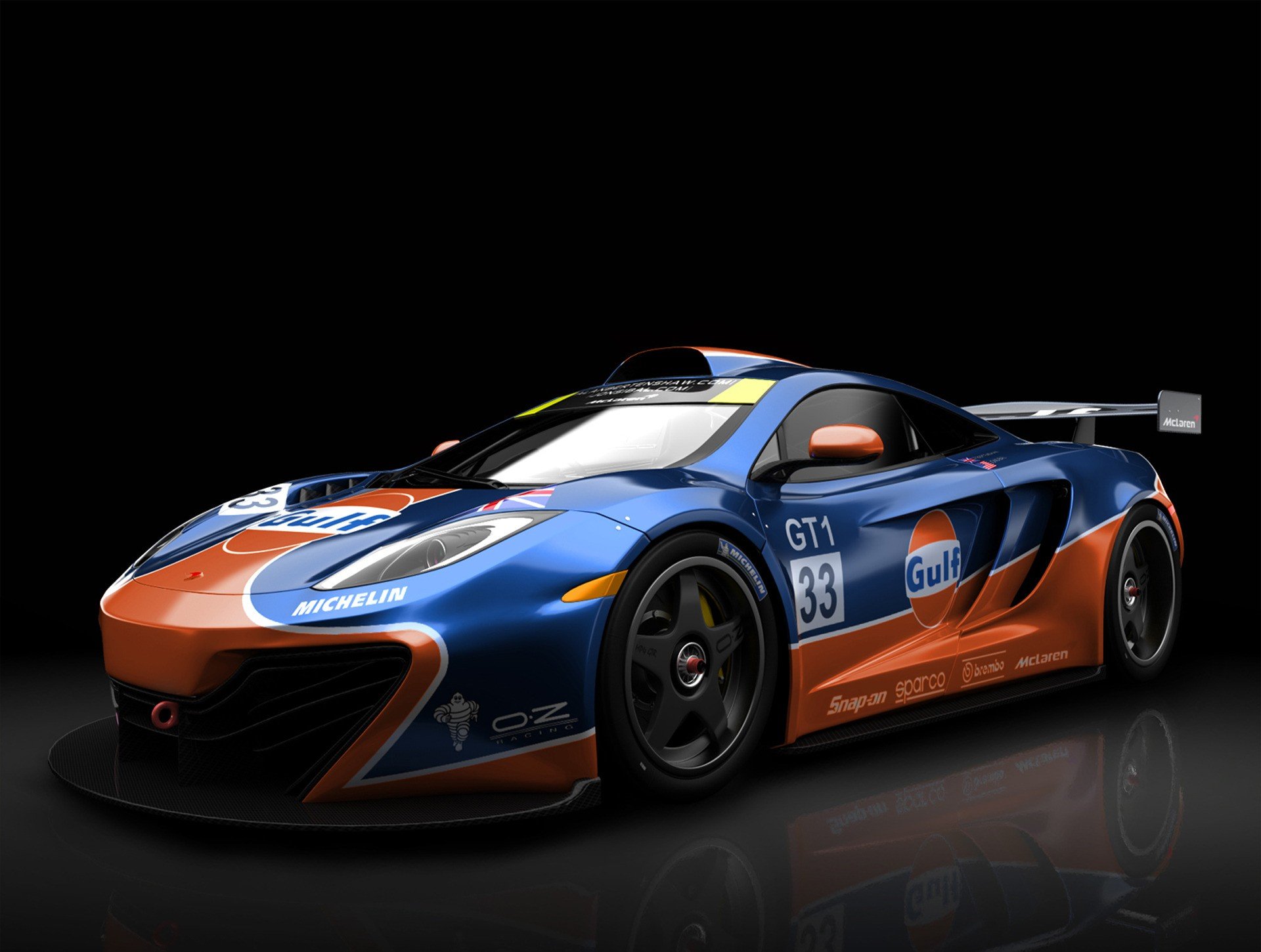 mclaren mp4 12c gtr