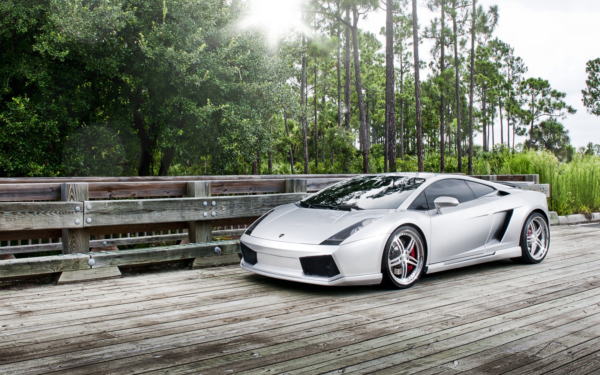 lamborghini gallardo forest tuning