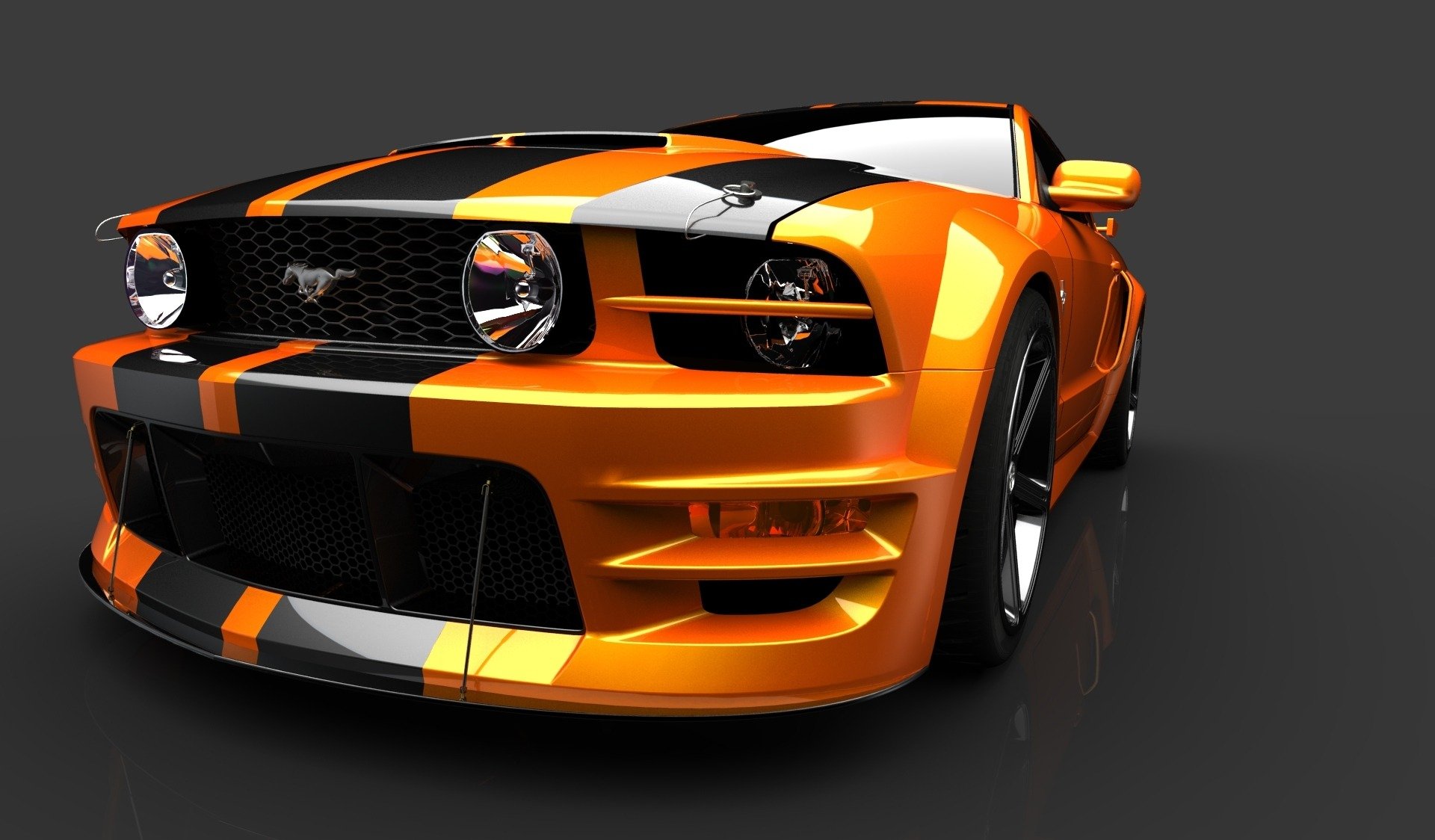 condado de orange ford mustang