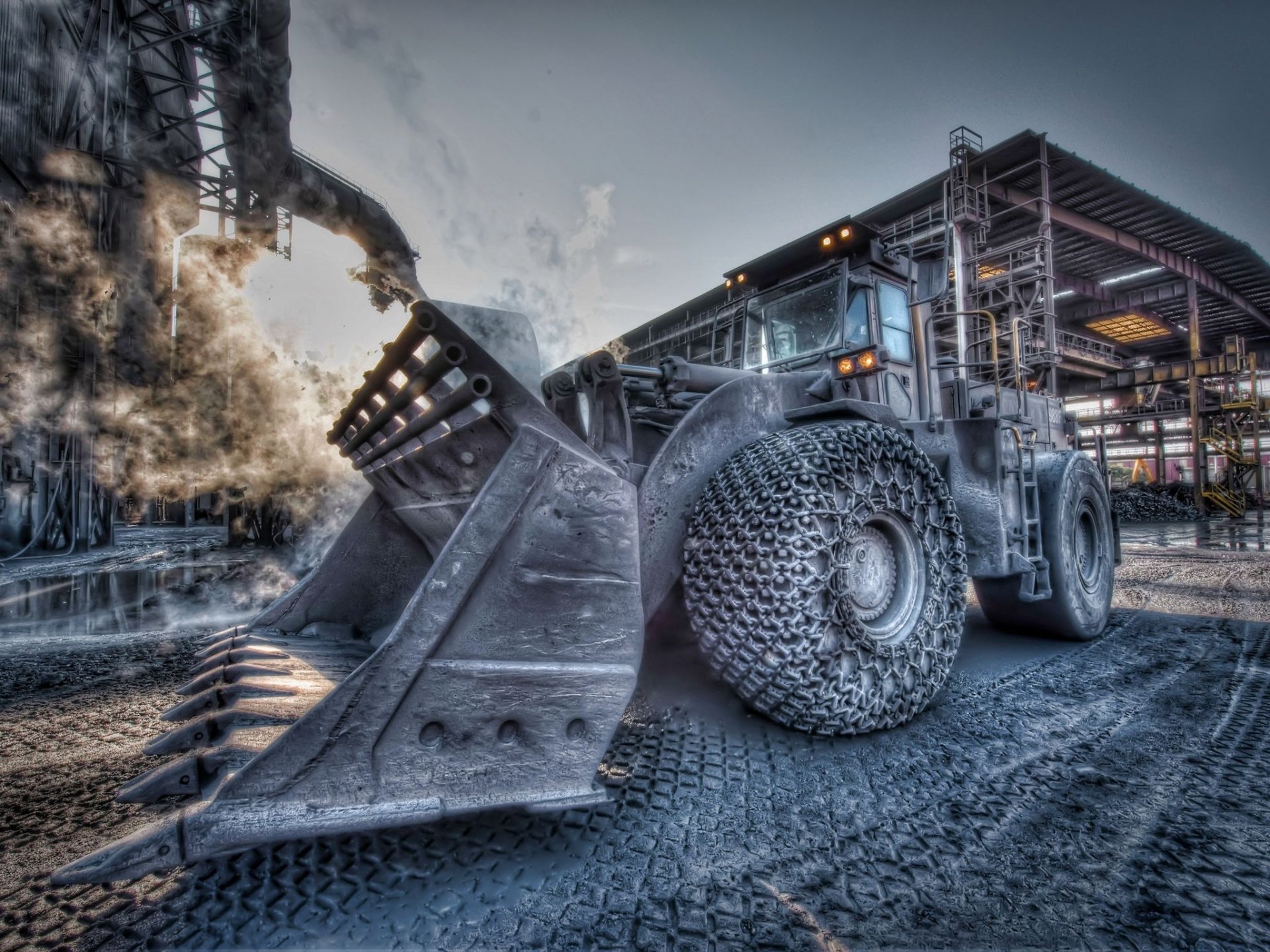 bucket wheel bulldozer