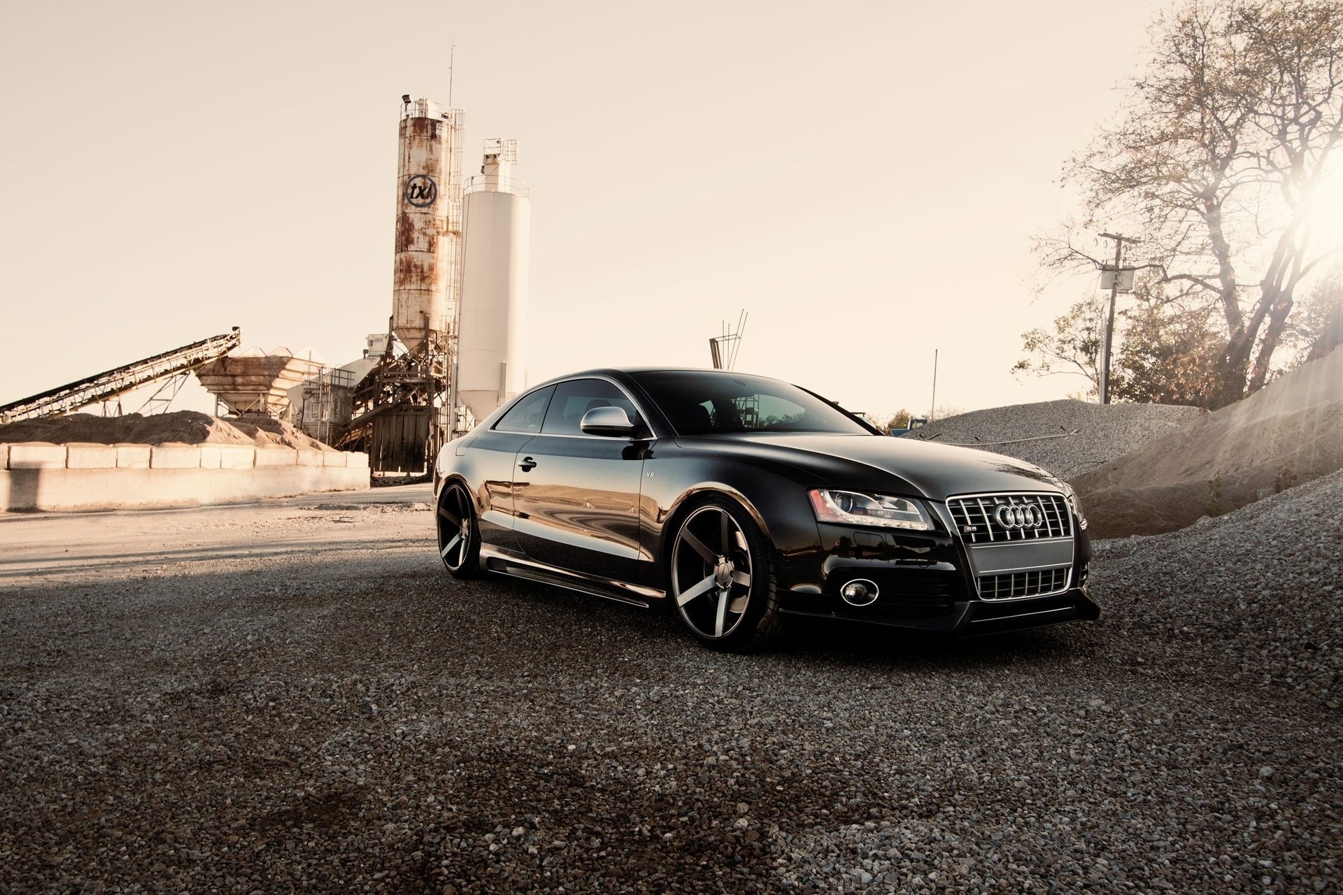 audi auto sole tuning fabbrica macerie auto s5 tuning