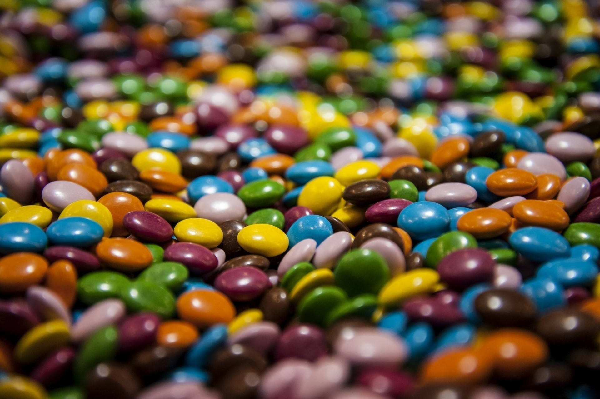 beaucoup bonbons dragées nourriture couleurs