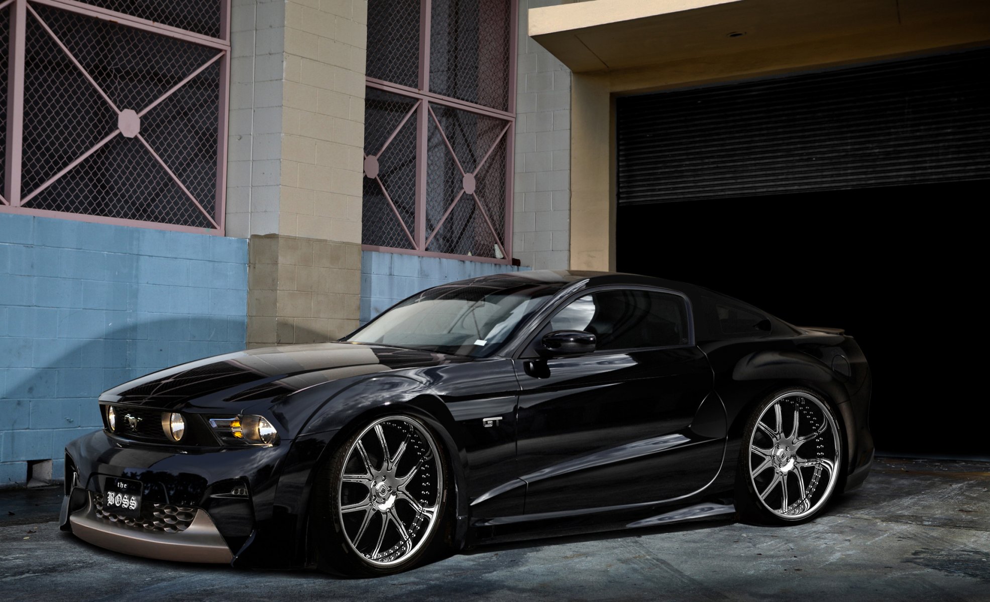 ford mustang garaje