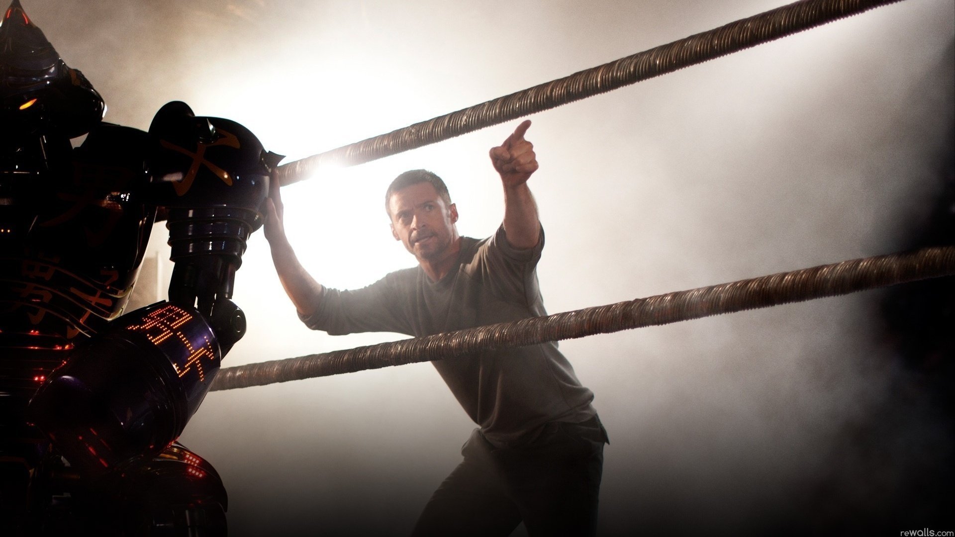 acciaio acciaio vivo hugh jackman robot real steel