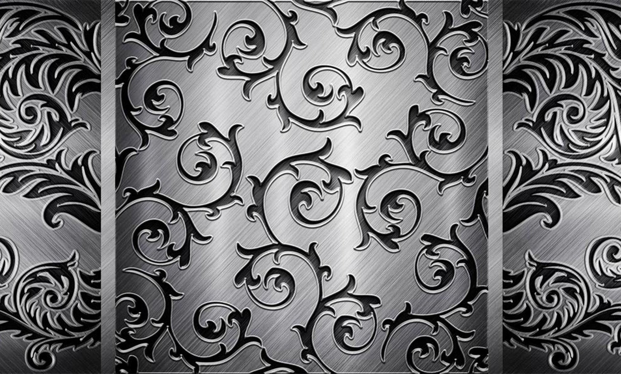 vintage texture steel grey pattern black