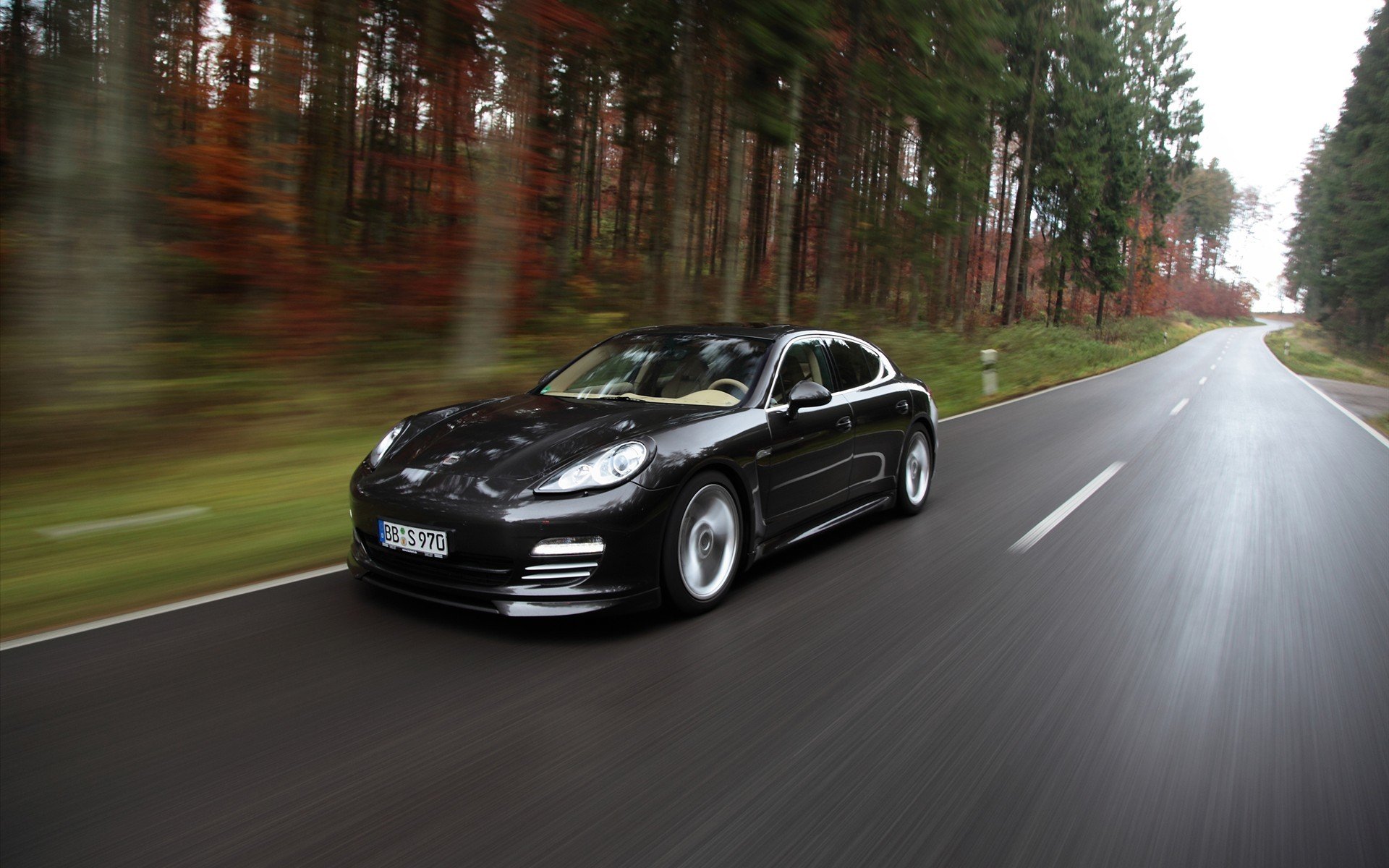 porsche panamera vitesse voiture