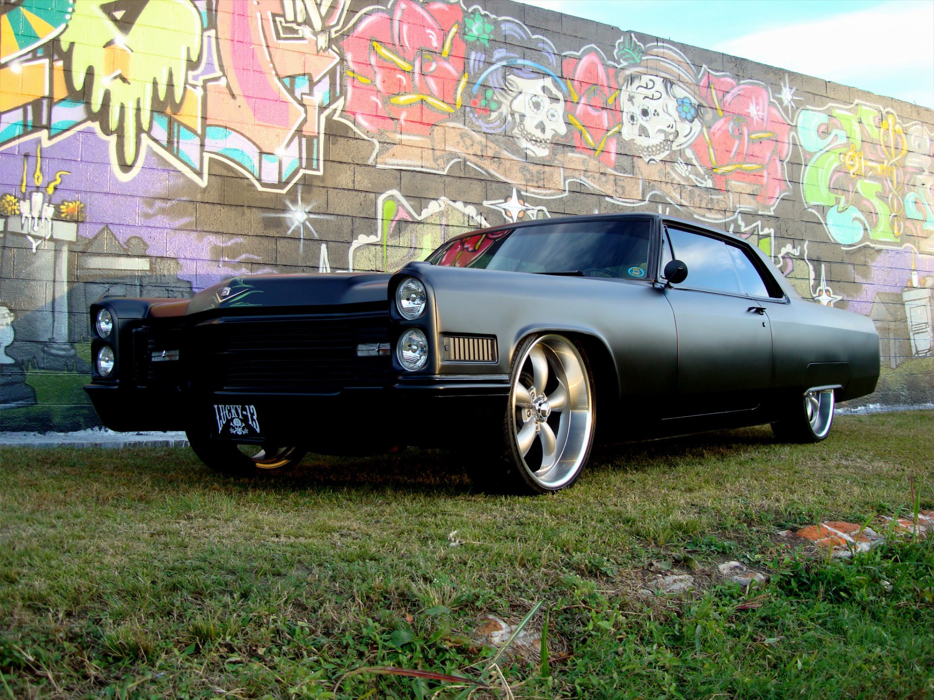 pontiac tuning parete graffiti