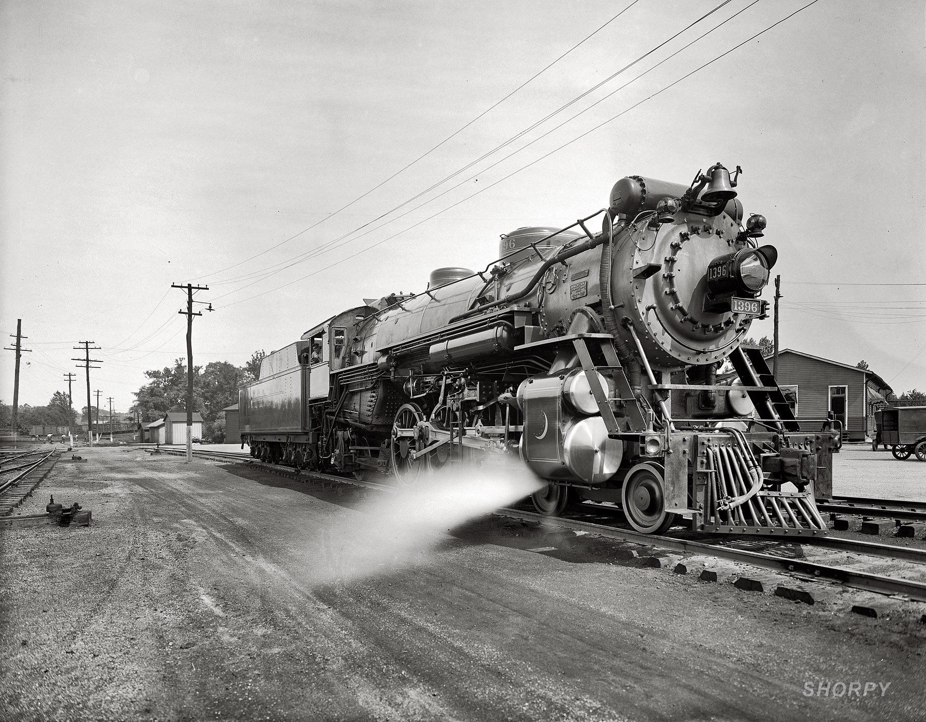 train locomotive à vapeur