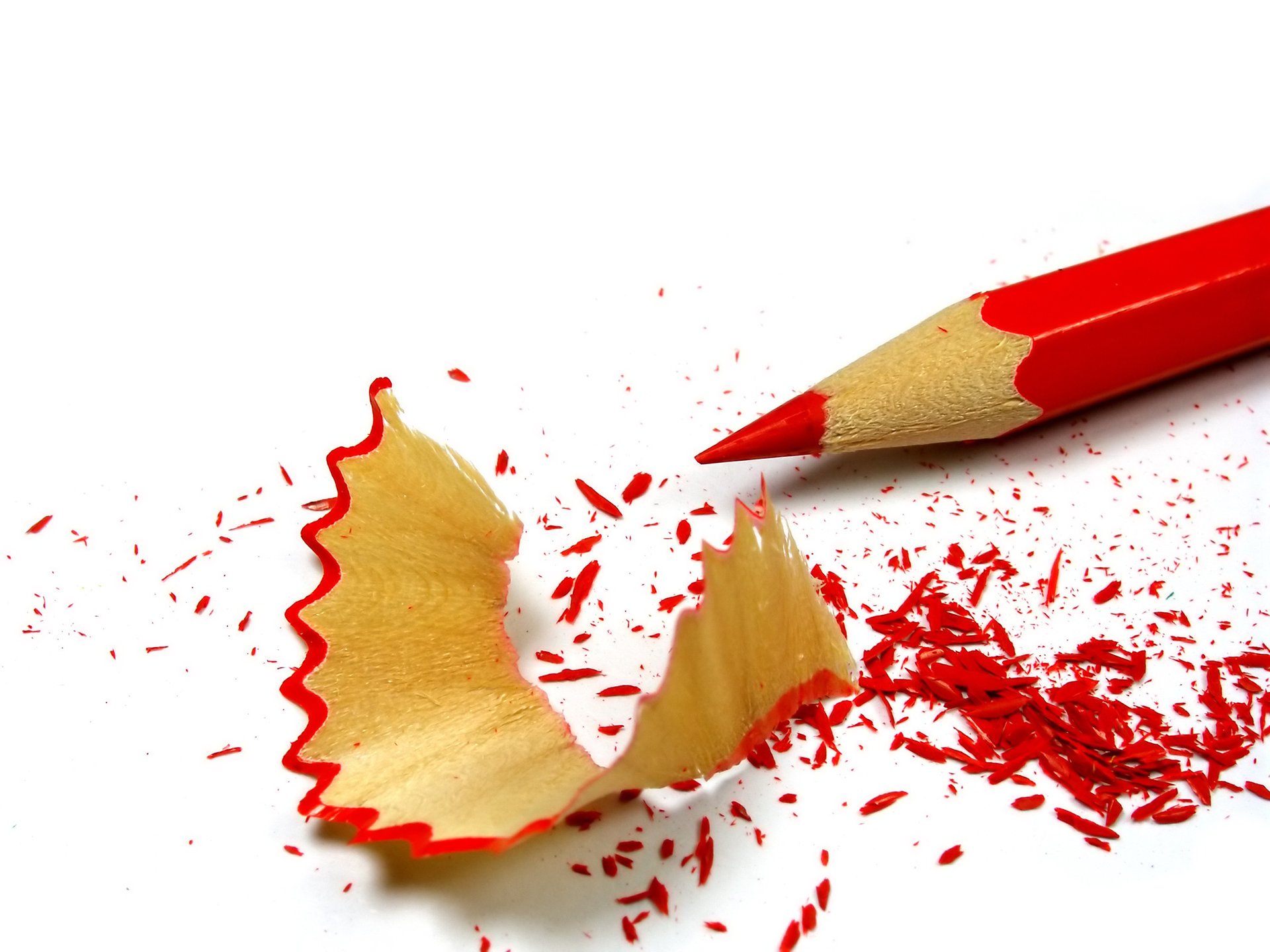 chips pencil red