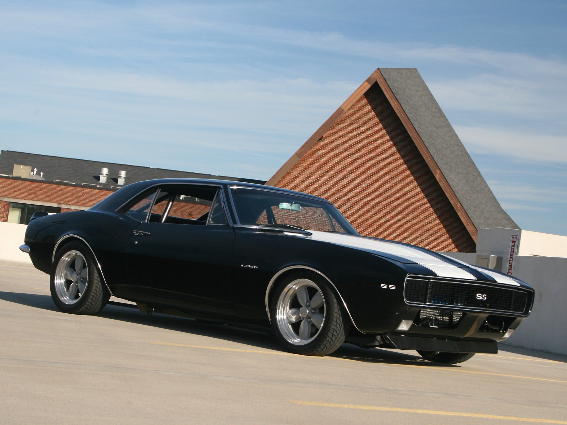 chevrolet camaro ss rayures blanches