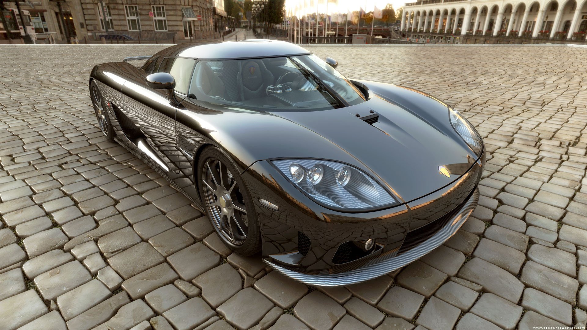 pflasterstein stadt koenigsegg ccx