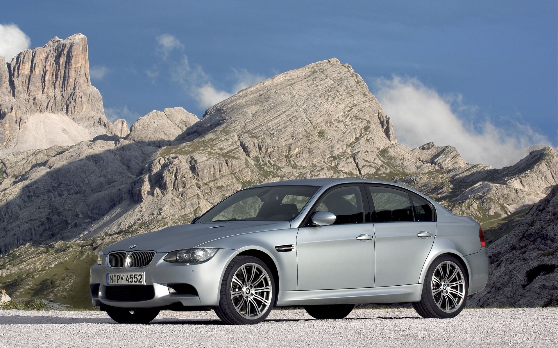 cars transport landscapes bmw road mountains bmw