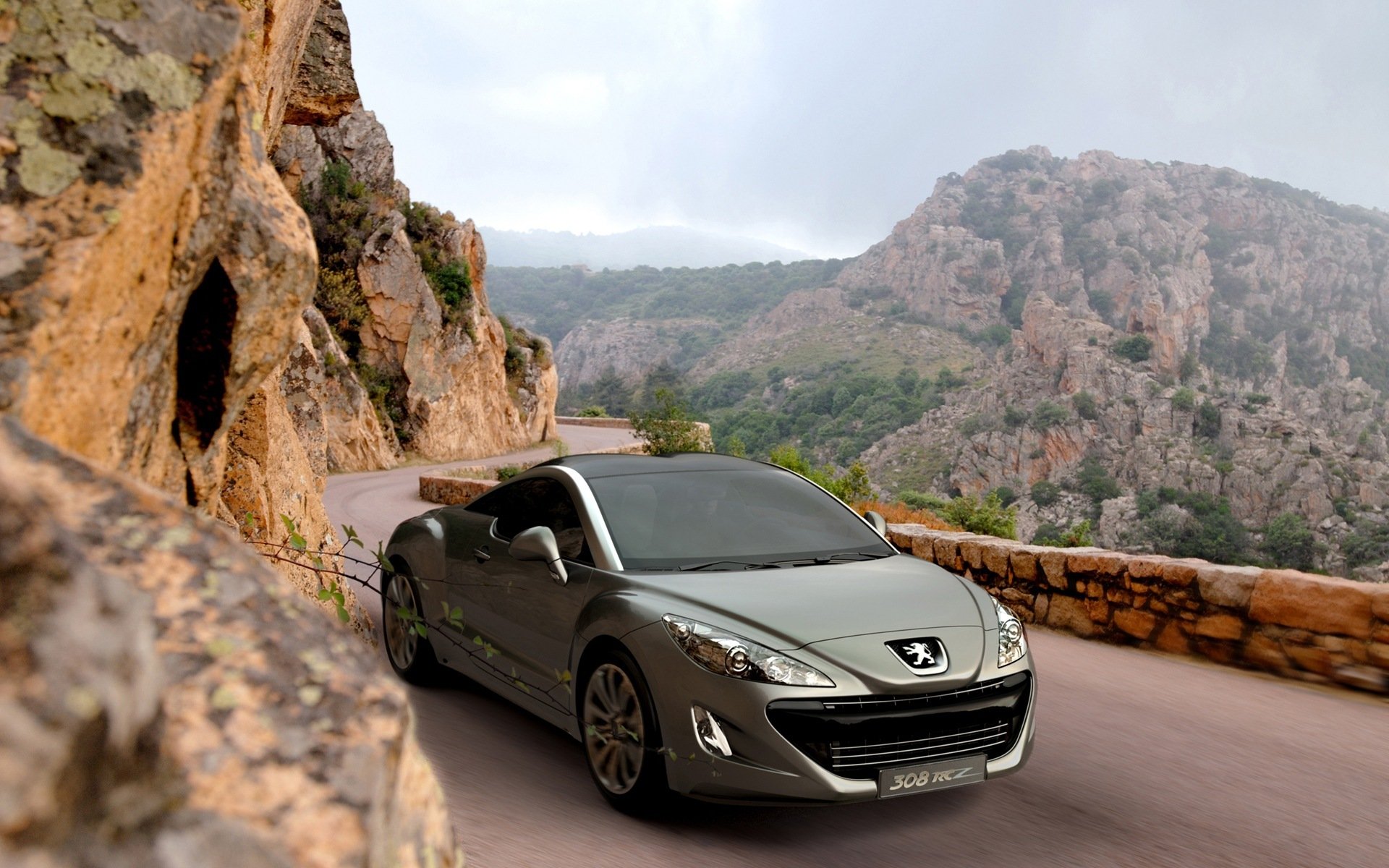 peugeot 308 rcz montagne peugeot route