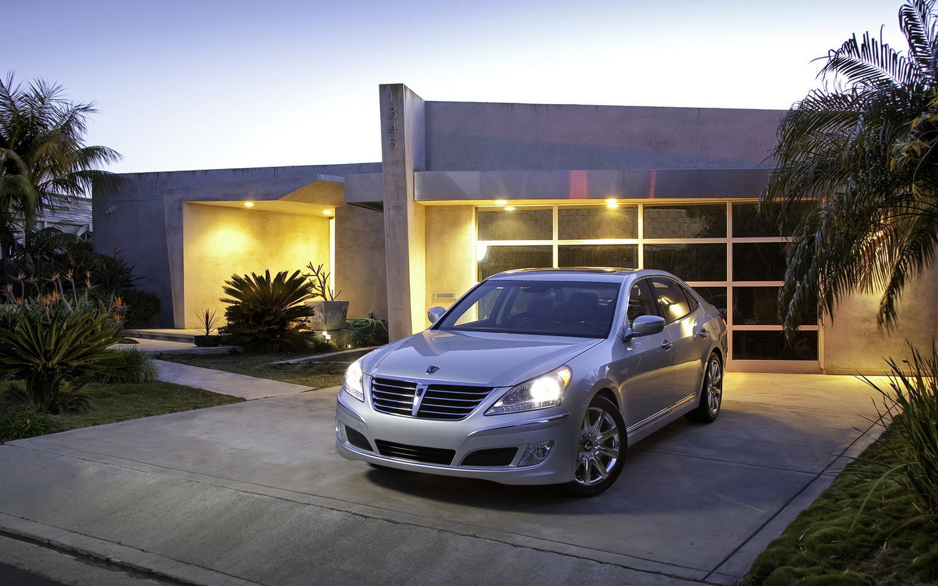 auto hyundai equus abend garage