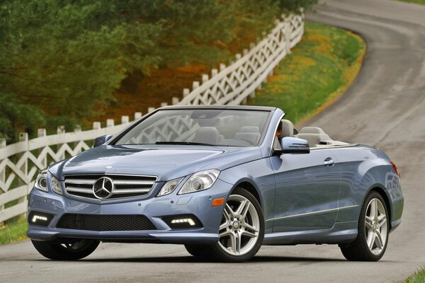 Stylish Mercedes Benz convertible