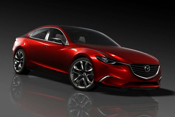 Концепт 2012 машина mazda takeri