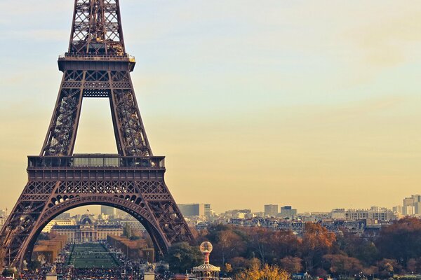 Eiffelturm in Paris , Frankreich