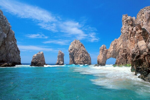 Meer in Mexiko bei Cobo san Lucas