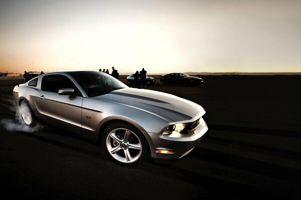 Voiture de sport Ford Mustang