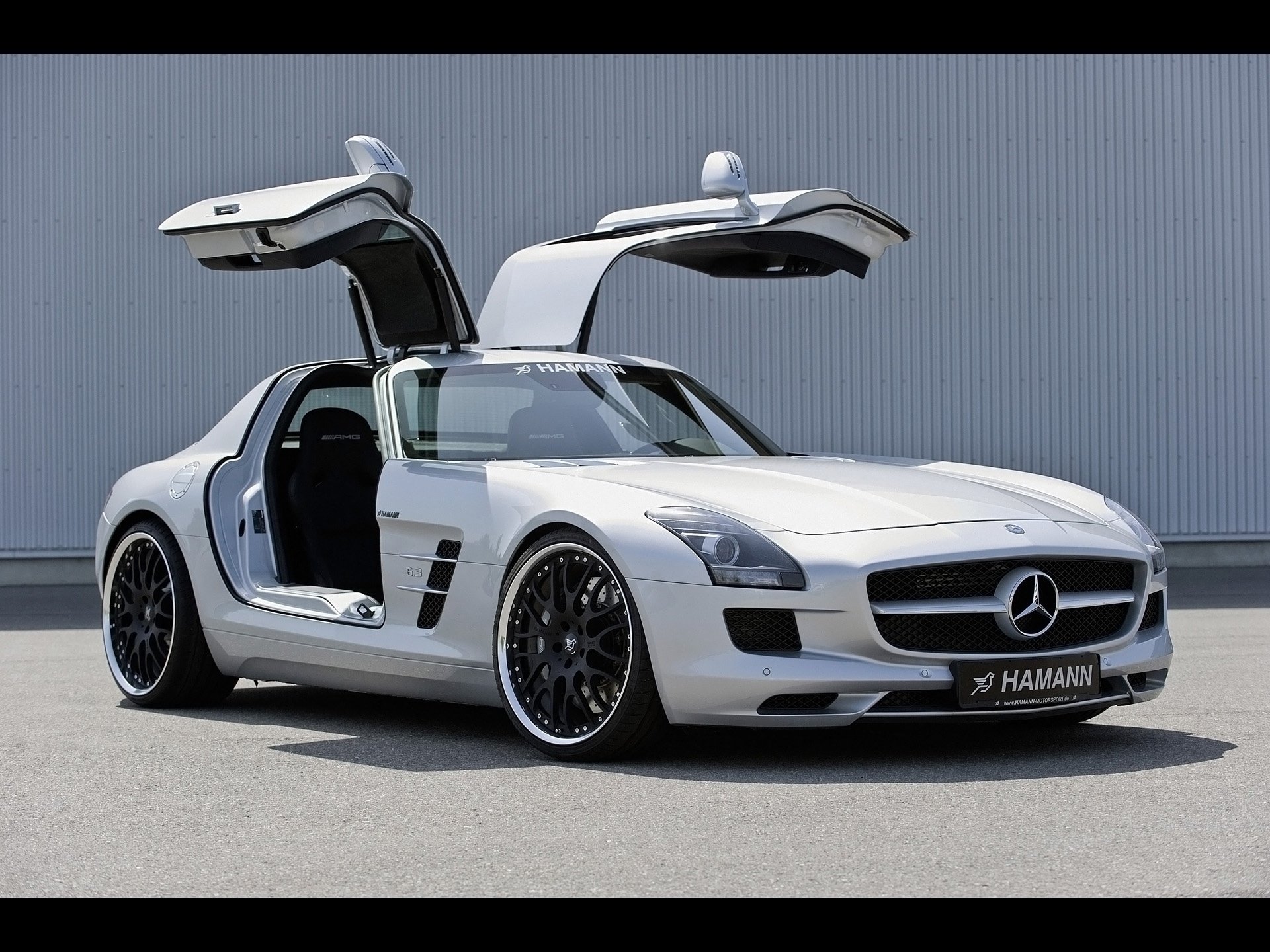 mercedes benz sls hamann negro blanco