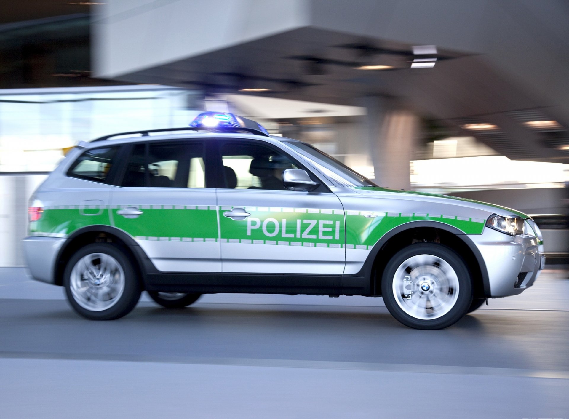 bmw autos polizei