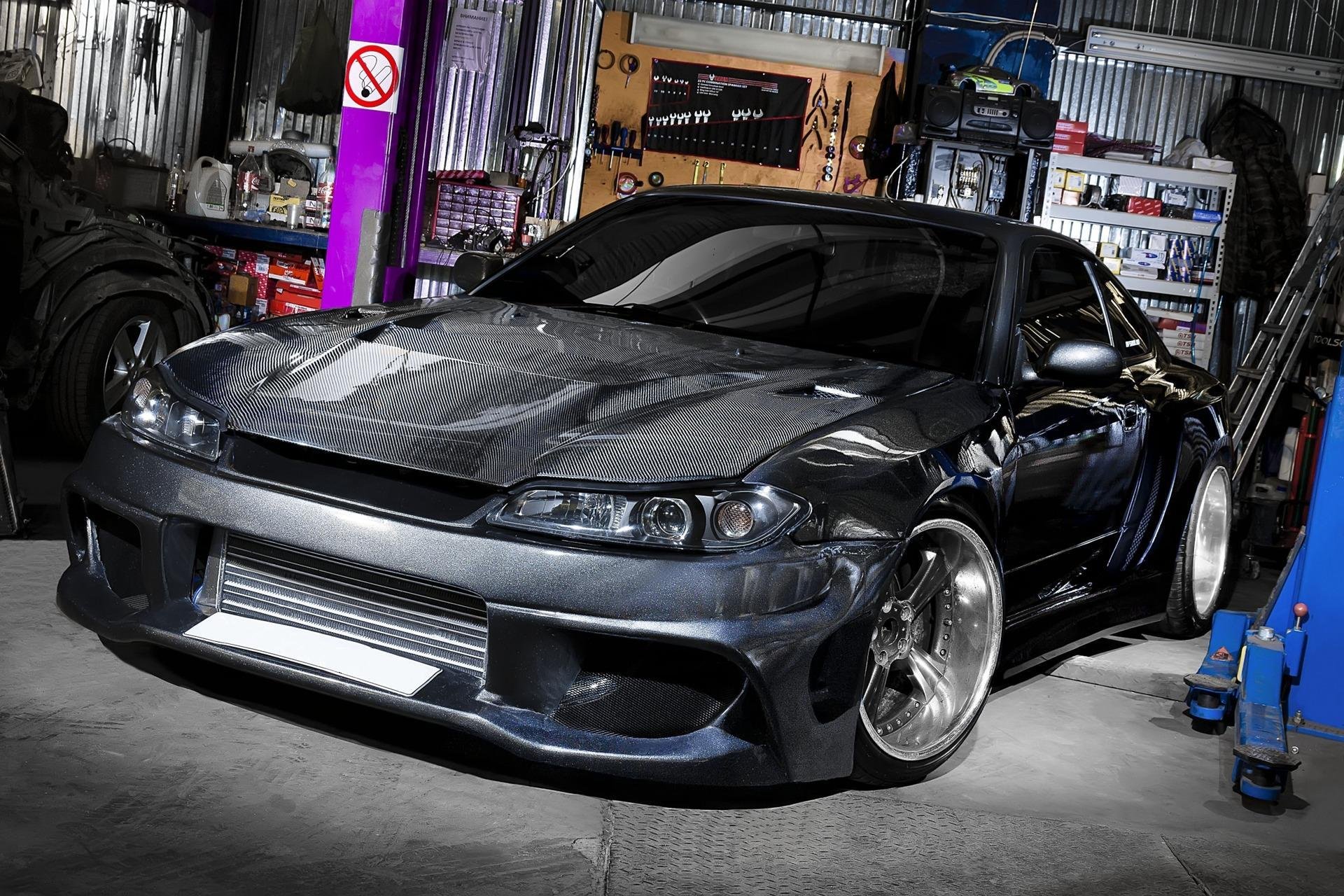 nissan silvia s15 mega-erweiterung garage