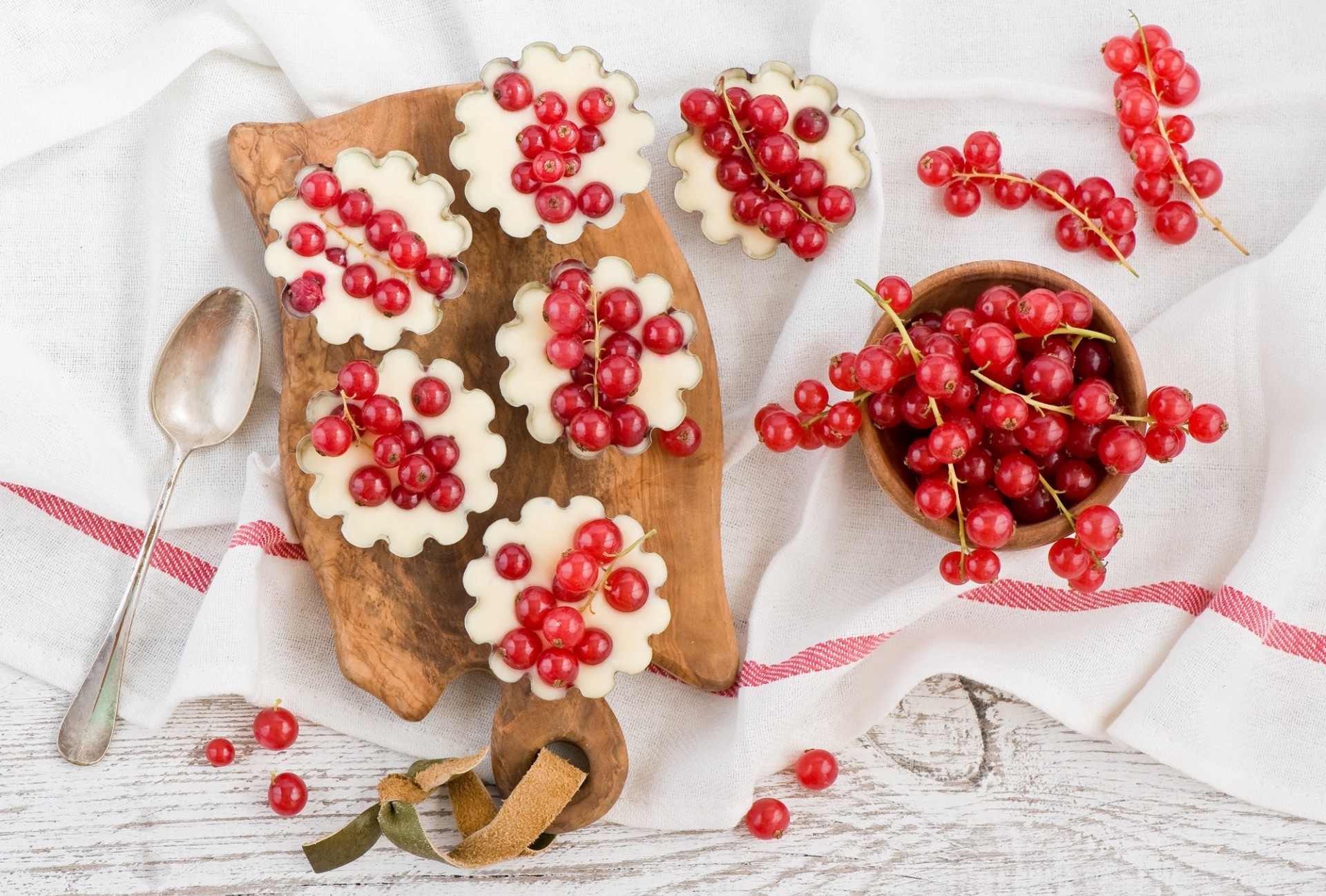 baies groseilles rouges dessert groseilles