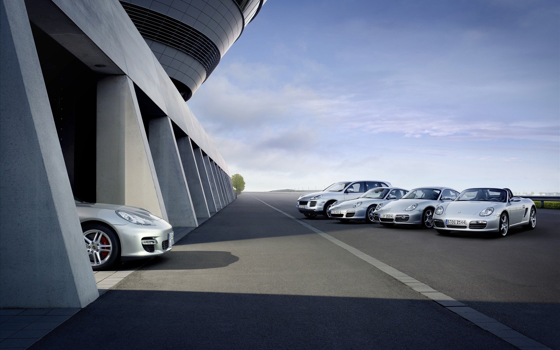 porsche garage line