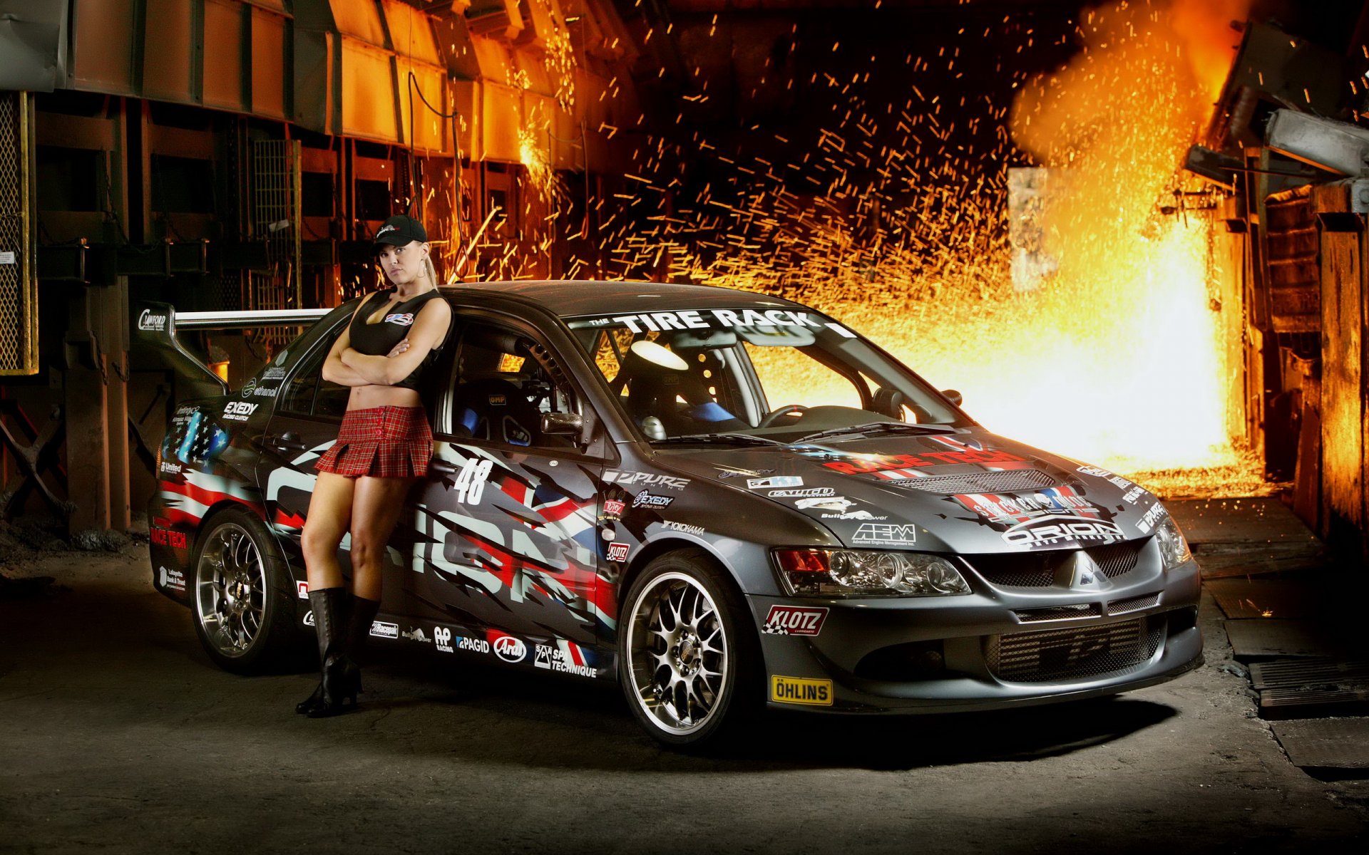 mitsubishi lancer evolution 9 sport blast furnace