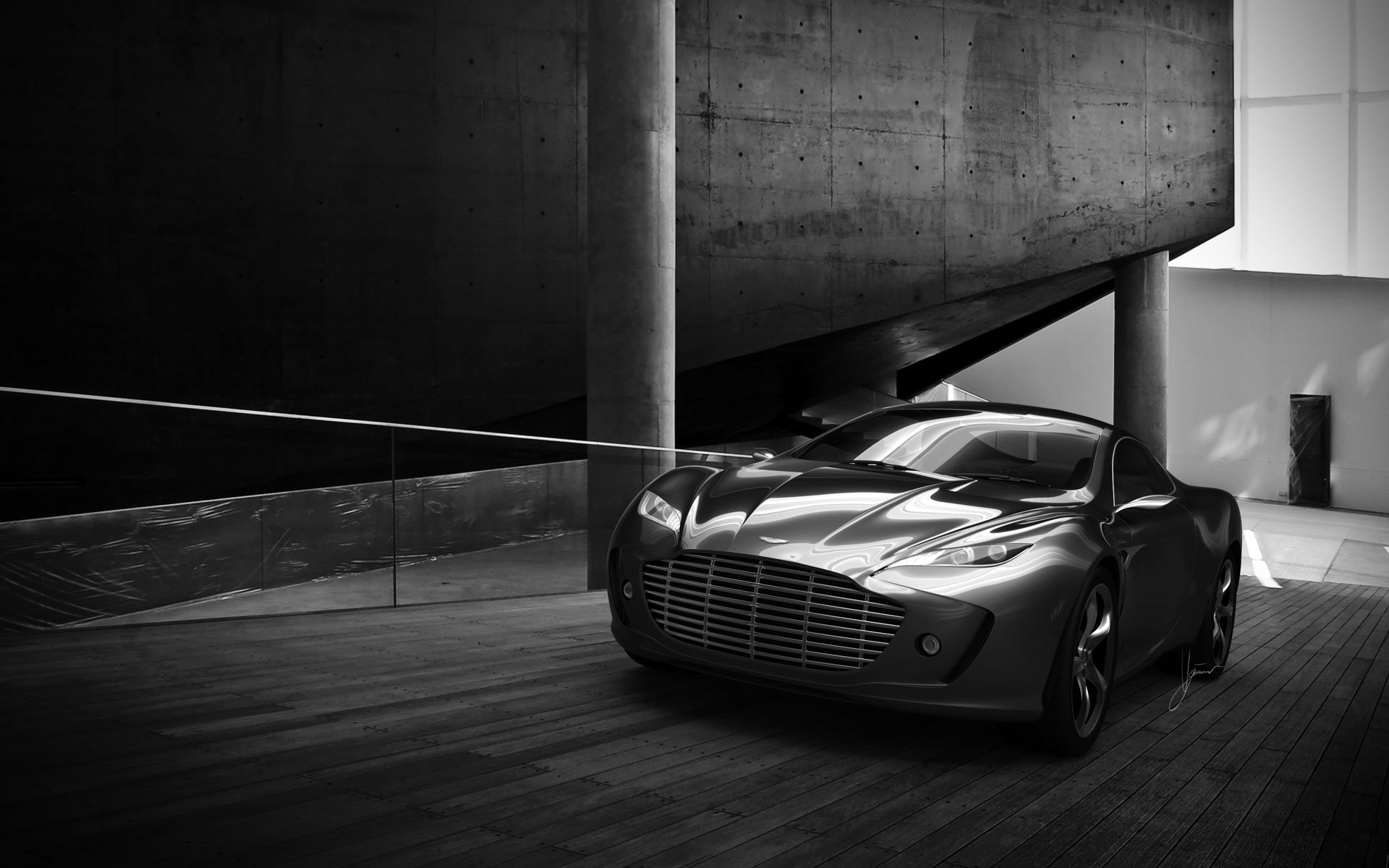 aston martin rękawice koncept nowy droga prędkość