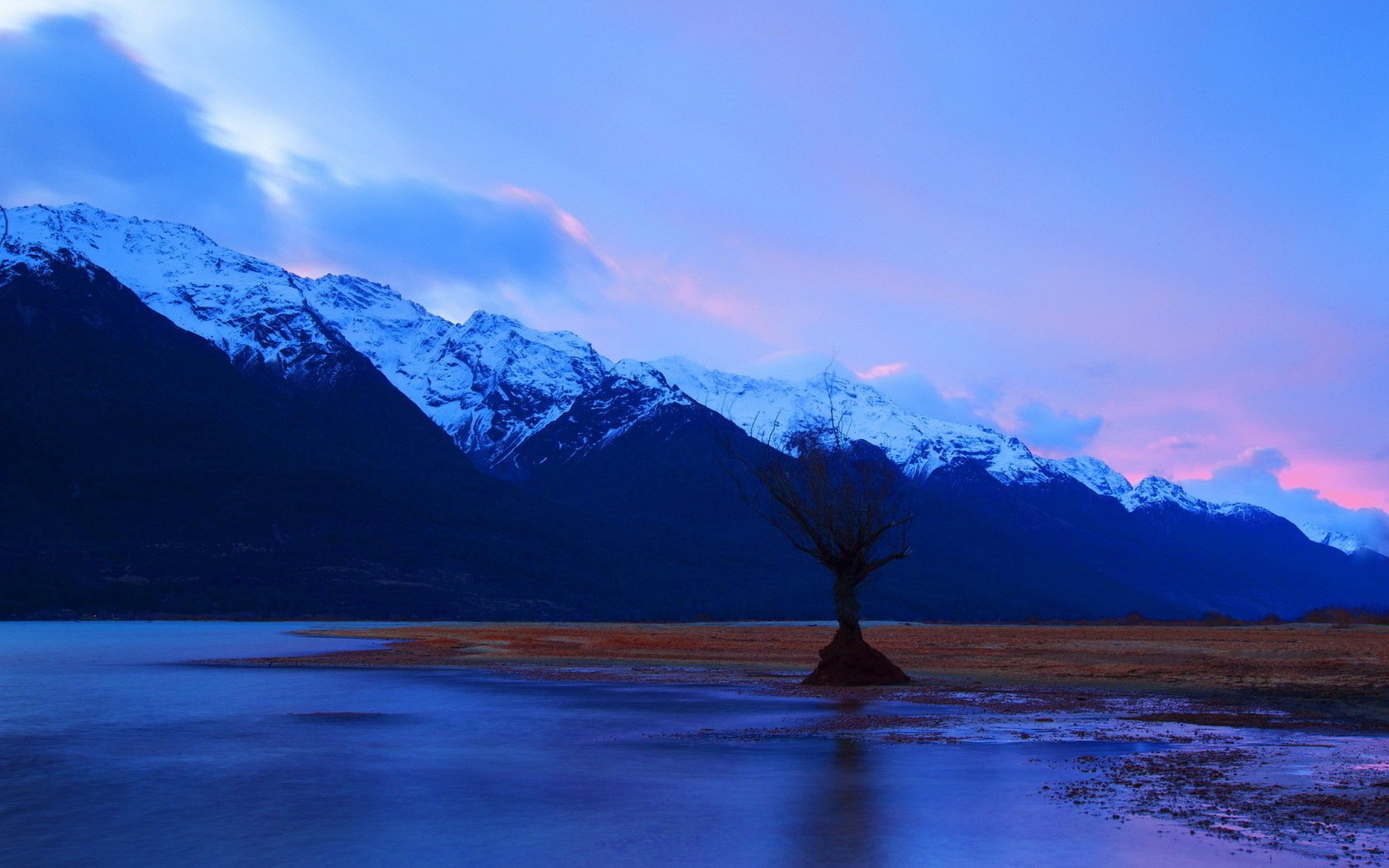 lake landscape mountain