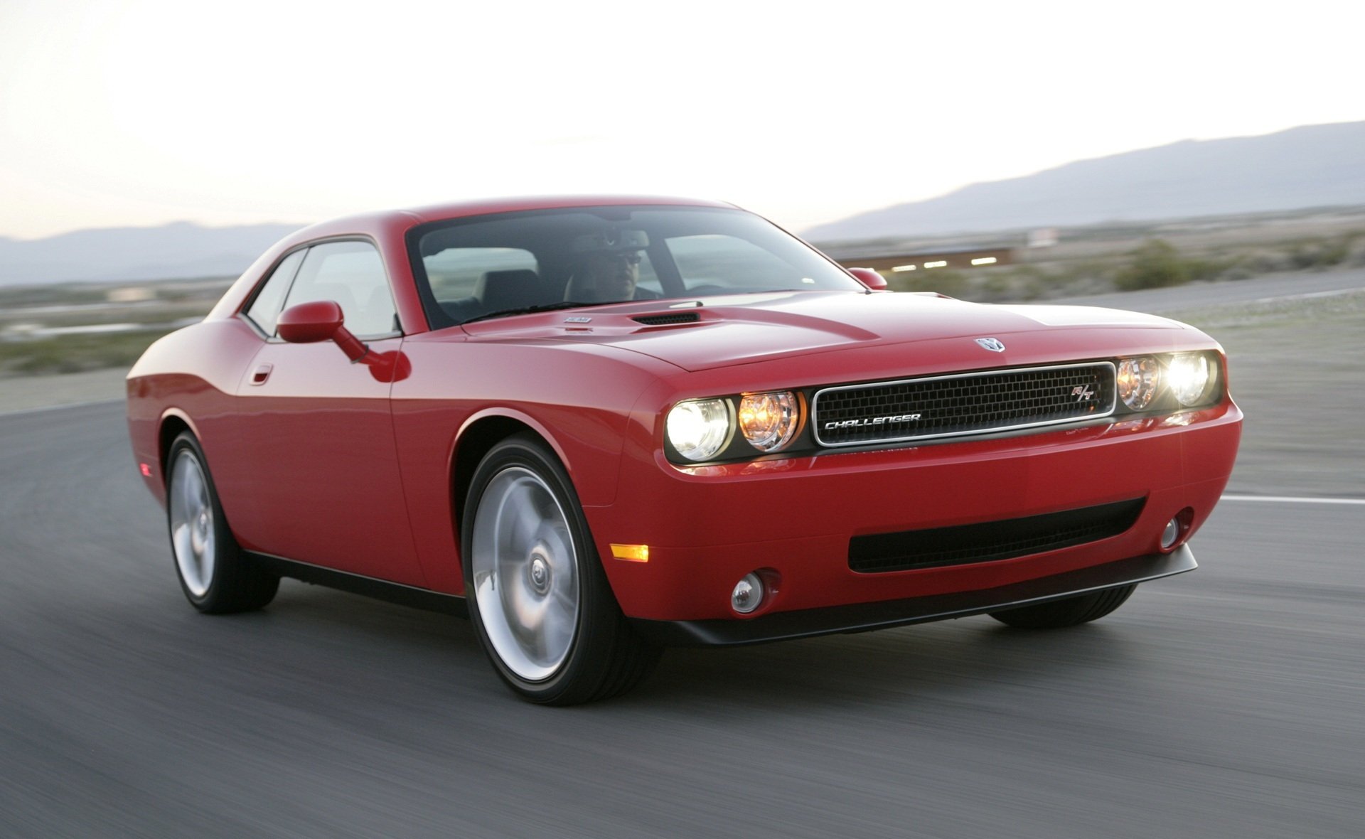 dodge voitures rouge monte