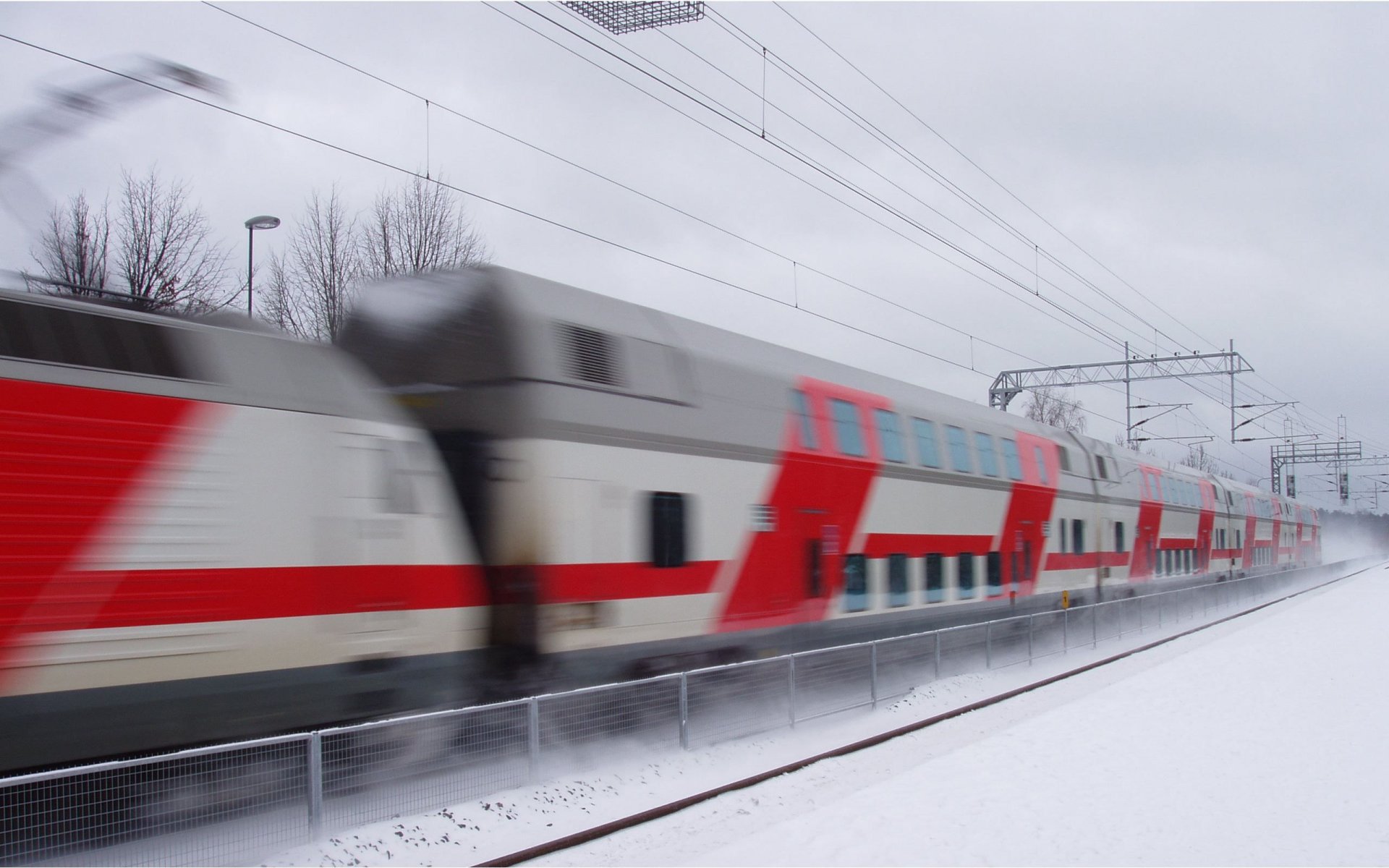 winter zug zaun geschwindigkeit