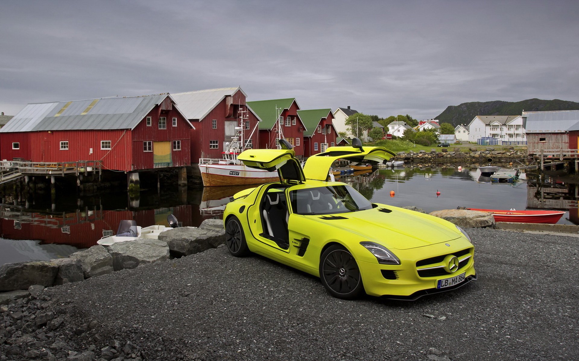 mercedes-benz sls amg messa a punto