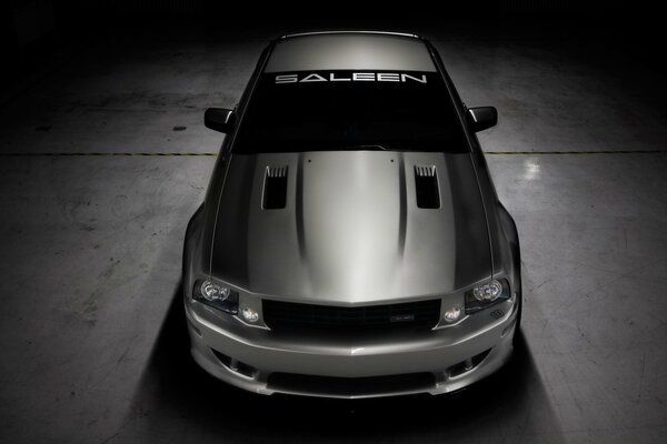 Ford Mustang S302 Slaeen 2008 color gris